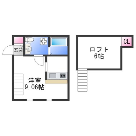 PRIMA東大阪の物件間取画像